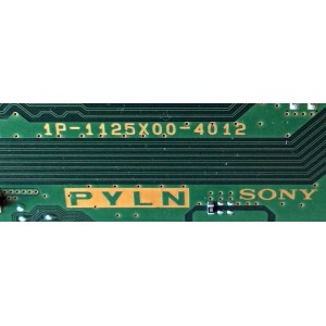 T-CON / SONY 1P-1125X00-4012 / 2B-1N MP/TCD-C-C82-A-4-0078 / PANEL FQLF550T02 / MODELO XBR-55HX950