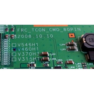 T-CON / SAMSUNG 35-D039562 / FRC_TCON_CMO_80PIN / V460H1 / PANEL T460FBE1-DD01 / MODELOS UN46B6000VFXZA