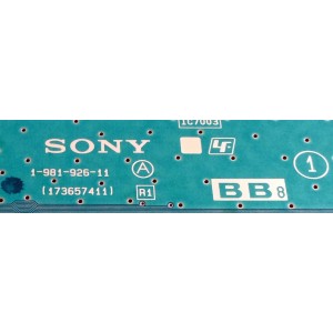 MAIN PARA TV SONY A-2183-093-A / A2182734A / A-2182-734-A / 1-981-926-11 / 173657411 / PANEL V550QWSE05 / MODELOS KD-55X720E / KD-55X700E / (DESPUÉS DE REEMPLAZAR ESTA PLACA TIENE QUE ACTUALIZAR EL SOFTWARE DESCARGA LA VERSIÓN CORRECTA PARA TU MODELO)