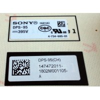 FUENTE DE PODER / SONY 1-474-720-11 / DPS-95 / JS001 / G811 A / 147472011 / 1-983-413-11 / DPS-95(CH) / Z01PDPS95P0W / 181006424 / PANEL T850QVF03.0 / MODELO XBR-85X900F