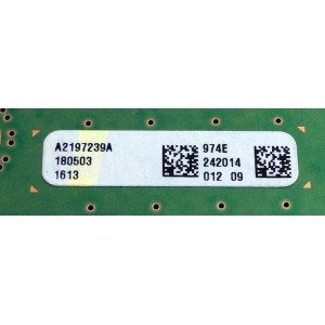 MAIN / SONY A-2197-252-A / A2197239A 974E  / 1-983-249-21 / PANEL T850QVF03.0 / MODELOS XBR-85X900F