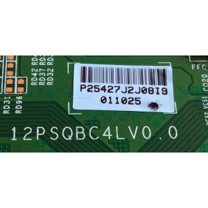 T-CON / TOSHIBA LJ94-25427J / 12PSQBC4LV0.0 / 25427J / PANEL LTA460HW04-T05 / MODELO 46L5200U1