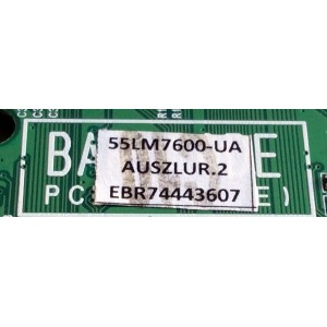 MAIN / LG EBT62044404 / EAX64434208-1.0 / EAX64434207-1.0 / EBR74443607 / PARTES SUSTITUTAS EBR75087701 / EBT62095701 / PANEL LC550EUH (PE)(F1) / MODELOS 55LM7600-UA AUSZLUR / 47LM7600-UA AUSZLUR / 55LM7600