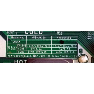 MAIN FUENTE COMBO ORIGINAL  PARA TV SAMSUNG 4K UHD HDR / NUMERO DE PARTE BN9646947A / BN96-46947A / KANT-SU (NU7090) / VN55UH160U1XVD / PANEL CY-NN055HGLV6H / DISPLAY LSF550FN09-L03 / MODELOS UN55NU6900FXZA FA01 / UN55NU6950FXZA FA01 / UN557090FXZX FA01