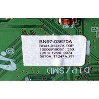 MAIN  PARA TV  SAMSUNG  NUMERO DE PARTE BN94-02768B / BN41-01247A / BN97-03670A / PANEL LTF550HH02 A03 / MODELO UN55B8500XFXZA