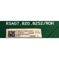 MAIN / HISENSE 231565 / RSAG7.820.8252/ROH / 231563 / 231565A / 231563A / HU55A6100UWR / 3TE55G1820B5 / TM187B539M / G1820B5 / PANEL HD550S1U81-L1\S2\GM\CKD\ROH /  MODELO 55R6E