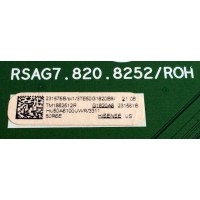 MAIN / HISENSE 231575 / RSAG7.820.8252/ROH / 231561 / 231575B / 231561B / HU50A6100UWR / G1820A8 / 3TE50G1820B9 / PANEL / MODELO 50R6E