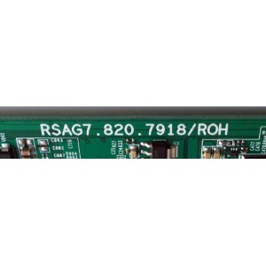 MAIN PARA TV HISENSE·ROKU TV 4K·UHD·HDR / NUMERO DE PARTE 222704 / RSAG7.820.7918/ROH / 222708 / HU55A6100UW / PANEL HD550S1U51-T0\S1\GM\ROH / 228720 / MODELOS 55H6E / 55EU6070