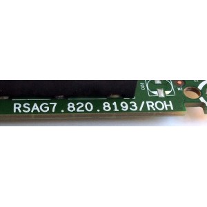 MAIN / HISENSE 236240A / RSAG7.820.8193/ROH / 236241A / 236240 / 236241 / HU75M5060UW(0001) / TM187Q30F1 / 3TE75G182038 / PANEL`S HD750M7U71-L1\S0\GM\ROH / HD750M7U71-L1 / MODELO 75EU8070