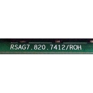 MAIN PARA TV HISENSE·SMART TV 4K·HDR / NUMERO DE PARTE 220713 / RSAG7.820.7412/ROH / 222279 / HU60N3500UW / 220713A / 222279A / PANEL HD600N3U22\S1\GM\ROH / MODELO 60H6E