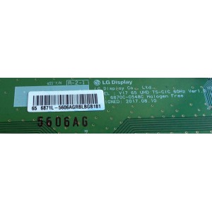 T-CON / SAMSUNG 6871L-5606A / 6870C-0548C / 5606A / PANEL CY-NM065HGXV1H / MODELOS UN65MU6290VXZA GA01 / UN65MU6290V / UN65KU65000FXZA