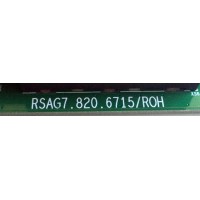 MAIN / HISENSE 213165 / RSAG7.820.6715/ROH/ 211978 / HU55K3300UW / TM174D58TD / E303981 / G170709 / MODELO 55H8C