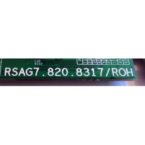 MAIN / FUENTE (COMBO) / HISENSE 233158A / RSAG7.820.8317/ROH / 233161A / 233158 / 233161 / HU40N2170MFWR / TM188730WG / 3TE40M182012 / PANEL JHD400N2F31-TXL2QL\S0\FM\ROH / 236022 / MODELO 40H4070E