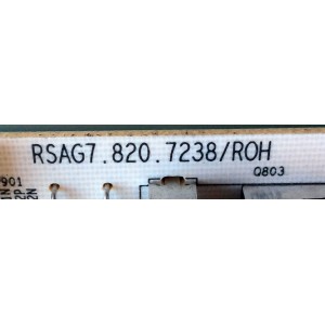 FUENTE DE PODER / HISENSE 218791 / RSAG7.820.7238/ROH / HLL-5260WB / E166702 / CQC13134095636 / MODELO 55H6D