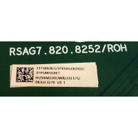 MAIN / HISENSE 237389 / RSAG7.820.8252/ROH / 231575 / HU50A6100UWR / 3TE50G182002 / ZTP1865G9E7 / MODELO ¨50¨