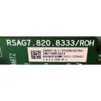 MAIN / HISENSE 240091 / RSAG7.820.8333/ROH / HU50N3030UWR(1011) / 232442 / ZMZ188E04Z2 / 3TE50G182794 / PANEL  / MODELO 50H6D