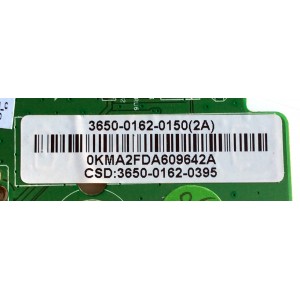 MAIN / JVC 3650-0162-0150 / 0171-2271-5242 / 3650-0162-0395 / PANEL / MODELO SP50M-C / SP50M-C TA1DSC