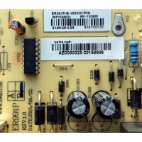 FUENTE DE PODER / RCA AE0050325 / E226038 / ER991PB / ER991P / KB-5150 / ER991P-B-168300-P08 / PANEL LSC55FJ06-12V / MODELOS LED55G65RQ / LED55G65RQ 5516-LE55G65-A105861