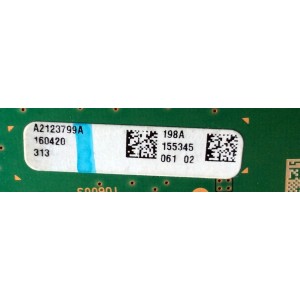 MAIN / SONY A-212-3799-A / 1-894-595-12 / A2123799A 198A / A2123799A / 189459512 / PANEL SYV4942 / LC490EQY-SHM2 / MODELO XBR-49X800C / (DESPUÉS DE REEMPLAZAR ESTA PLACA TIENE QUE ACTUALIZAR EL SOFTWARE DESCARGA LA VERSIÓN CORRECTA PARA TU MODELO)
