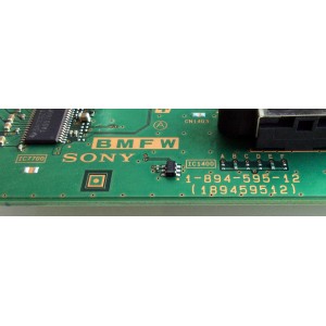 MAIN / SONY A-212-3799-A / 1-894-595-12 / A2123799A 198A / A2123799A / 189459512 / PANEL SYV4942 / LC490EQY-SHM2 / MODELO XBR-49X800C / (DESPUÉS DE REEMPLAZAR ESTA PLACA TIENE QUE ACTUALIZAR EL SOFTWARE DESCARGA LA VERSIÓN CORRECTA PARA TU MODELO)