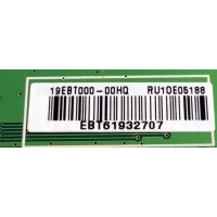 MAIN / LG EBT61932707 / EAX64344101 (0) / EAX64344102 (1) / PARTE SUSTITUTA EBT61672510 / PANEL T645HW05 V.0 / MODELOS 65LW6500-UA.AUSDLUR / 65LW6500