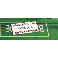 MAIN / LG EBT61932707 / EAX64344101 (0) / EAX64344102 (1) / PARTE SUSTITUTA EBT61672510 / PANEL T645HW05 V.0 / MODELOS 65LW6500-UA.AUSDLUR / 65LW6500