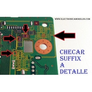 MAIN / PANASONIC TNPH1124GE / TNPH1124 / TNPH1124 1 A / PANEL V400HJ6-LE8 REV.F4 / MODELO TC-40C5600X
