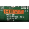 MAIN / VIZIO 0170CAR0FE00 / 1P-0169X00-4013 / Y8387658S  / REV:1.3 / 0170CAR0FE00 658C / PANEL S700FUA.4 / MODELO M70-E3 LFTRHZAT