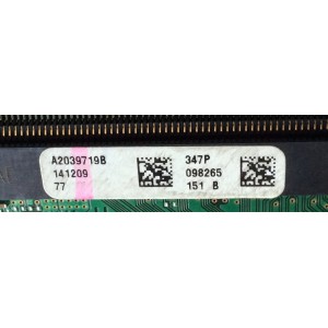 MAIN / SONY A-2039-709-A / 1-893-272-21 / A2039719B 347P / PANEL YD4S650LTU01 / MODELOS XBR-65X900B / XBR-55X900B / XBR-79X900B / (DESPUÉS DE REEMPLAZAR ESTA PLACA TIENE QUE ACTUALIZAR EL SOFTWARE DESCARGA LA VERSIÓN CORRECTA PARA TU MODELO Y SERIE.)
