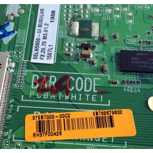 MAIN / LG EBT62679802 / EAX64872104 (1.0) / EAX64872104 / PANEL LN54M550060V12 / MODELOS 55LN5600-UL.BUSULHR / 55LN5600-UI.BUSULHR / 55LN5600