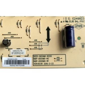 LED DRIVER / LG COV33699501 / 1605021M / 65E6000-6L60N / SF1605021LA / 5835-D65XM0-W200 / E249823 / PANEL RLD650WY QD0.004 Rev.00 / MODELOS 65UH5500-UA / 65UH5500-UA.CUSJLH