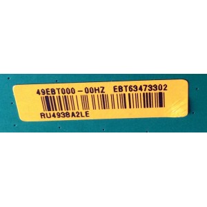 MAIN / LG EBT63473302 / EAX66183502(1.0) / CRB34389601 / 62883501 / EAX66183502 / 47PRSL8P-0002 / PANEL LC650EQF (FG)(M1) / MODELOS 65UB9200-UC / 65UB9200-UC.AUSWLJR