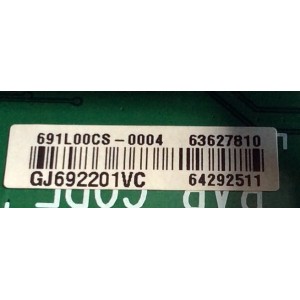 MAIN / LG EBT64292511 / EAX66886304 (1.0) / 63627810 / 64292511 / PANEL LC550AQD (EK)(A4) / LC550AQD (GJ) (A6) / MODELOS OLED55B6P-U.AUSZLH / OLED55B6P
