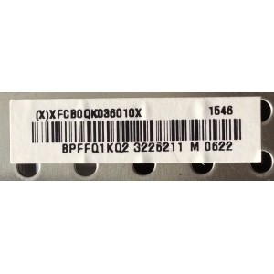 MAIN / LG XFCB0QK036 / 715G7228-M01-000-004K / (X)XFCB0QK036010X / XFCB0QK036010X / PANEL TPT650HA-HVN12.U REV:S500A / MODELOS 65LF5700-UA / 65LF5700-UA.CUSDLH