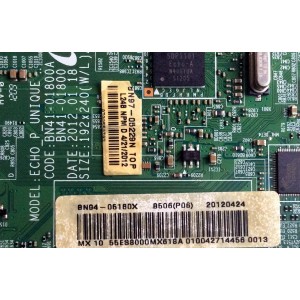 MAIN / SAMSUNG BN94-05160X / BN41-01800A / BN97-05229N / PANEL LTJ550HQ16-V / MODELOS UN55ES8000MXZL TS01 / UN55ES8000MXZL