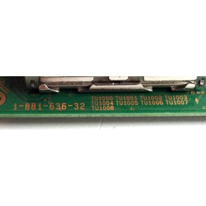 MAIN / SONY A-1778-906-A / 1-881-636-32 / A1754478A / PANEL LTY460HQ03 001 / MODELOS KDL-46HX800 / KDL-40HX800 / KDL-55HX800