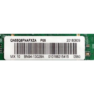 MAIN / SAMSUNG BN94-13028A / BN41-02636A / BN97-14338A / PANEL CY-QN055FLLV5V / MODELO QN55Q6FNAFXZA FA01 / FA01 / QNQ6F