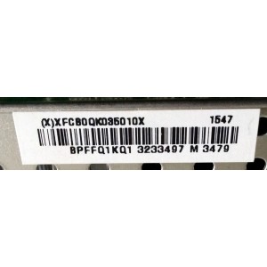 MAIN PARA TV LG / NUMERO DE PARTE 756TXFCB0QK0350 / XFCB0QK035 / 715G7228-M01-000-004K / 756TXFCB0QK035 / XFCB0QK035010X / PANEL TPT550J1-HVN06.U REV:S510D / MODELOS 55LF5700-UA / 55LF5700-UA.CUSDLH