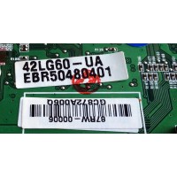 MAIN / LG EBR50480401 / EAX43280303 (0) / EAX43280303 / E157925 / PANEL LC420WUF (SA)(A1) / MODELO 42LG60-UA.AUSQLJM / 42LG60