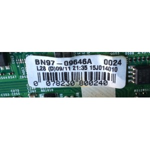 MAIN / SAMSUNG BN94-08554A / BN41-02395B / BN97-09646A / PANEL CY-GH055CSLVVH / MODELO LH55DMEPLGA/GO TS02