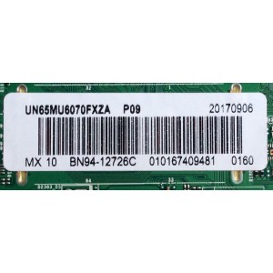 MAIN / SAMSUNG BN94-12726C / BN41-02568B / BN97-12963S / PANEL CY-GK065HGLV7H JW36 / MODELOS UN65MU6070 / UN65MU6070FXZA FB04