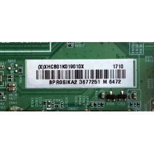 MAIN / INSIGNIA 756TXHCB01K0190 / XHCB01K019 / CBPRGSIKA2 / 756TXHCB01K019 / 715G8501-M0E-B00-005T / XHCB01K019010X / (X)XHCB01K019010X / BPRGSIKA2 / PANEL TPT500U1-QVN03.U REV:S5B0A / MODELO NS-50DR620NA18