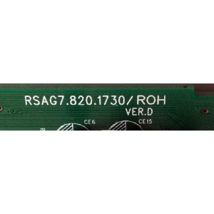 MAIN / DYNEX 123174 / RSAG7.820.1730/ROH / 123173 / LHD32V68US / VER.D / PANEL HS32LN1-CMO(X03) / MODELO DX-32L130A10