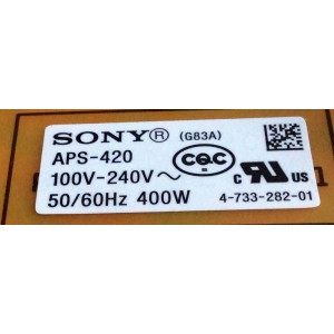 FUENTE DE PODER / SONY 1-474-714-11 / 1-474-714-12 / APS-420(CH) / 147471411 / 147471412 / 1-983-330-11 / APS-420 / PANEL YD8F009DND01B / MODELO XBR-65X900F