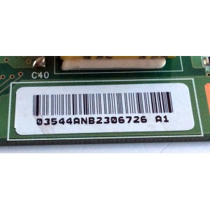 LED DRIVER / WESTINGHOUSE LJ97-03544A / SSL550_3E2A / 03544A / REV0.1 / PANEL`S LTA550HJ12 / LTA550HQ14 / MODELOS LD-5580Z / SE551GS / F55T39EGWD