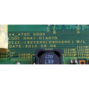 MAIN / SAMSUNG BN94-03987B / BN41-01487B / BN97-04039Y / PARTES SUSTITUTAS BN94-03318C / BN94-03318G / BN94-03318L / BN94-03318N / BN94-03987A / BN94-03987M / BN94-03987N / PANEL T400FAE2HEE / MODELOS UN40C5000QFXZA FB04 / UN40C5000QF
