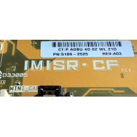 TARJETA MADRE / HP 5189-2525 / IMISR-CF REV.1.04 / D33005 / 89MM905927 / 5189-2854 / MODELO IQ506