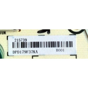 FUENTE DE PODER / HISENSE 215739 / RSAG7.820.7433/ROH / HLL-4860WG / E166702 / CQC13134095636