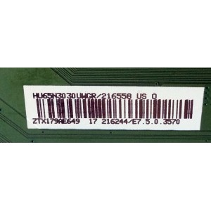 MAIN / SHARP 216558 / RSAG7.820.7350/ROH / 216244 / HU65N3030UWGR / ZTX179AE649 / E303981