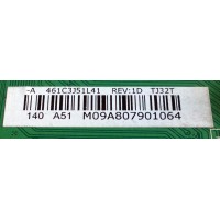 MAIN / TOSHIBA 75026847 / 431C3J51L41 / 461C3J51L41 / TJ32T / STJ32T VTV-L32709 / SUSTITUTAS 431C3J51L42 / 461C3J51L42 / MODELO 32C110U1 / PANEL LTA320AP05-D02	